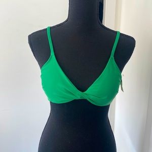 Aerie Emerald Green Bikini Top